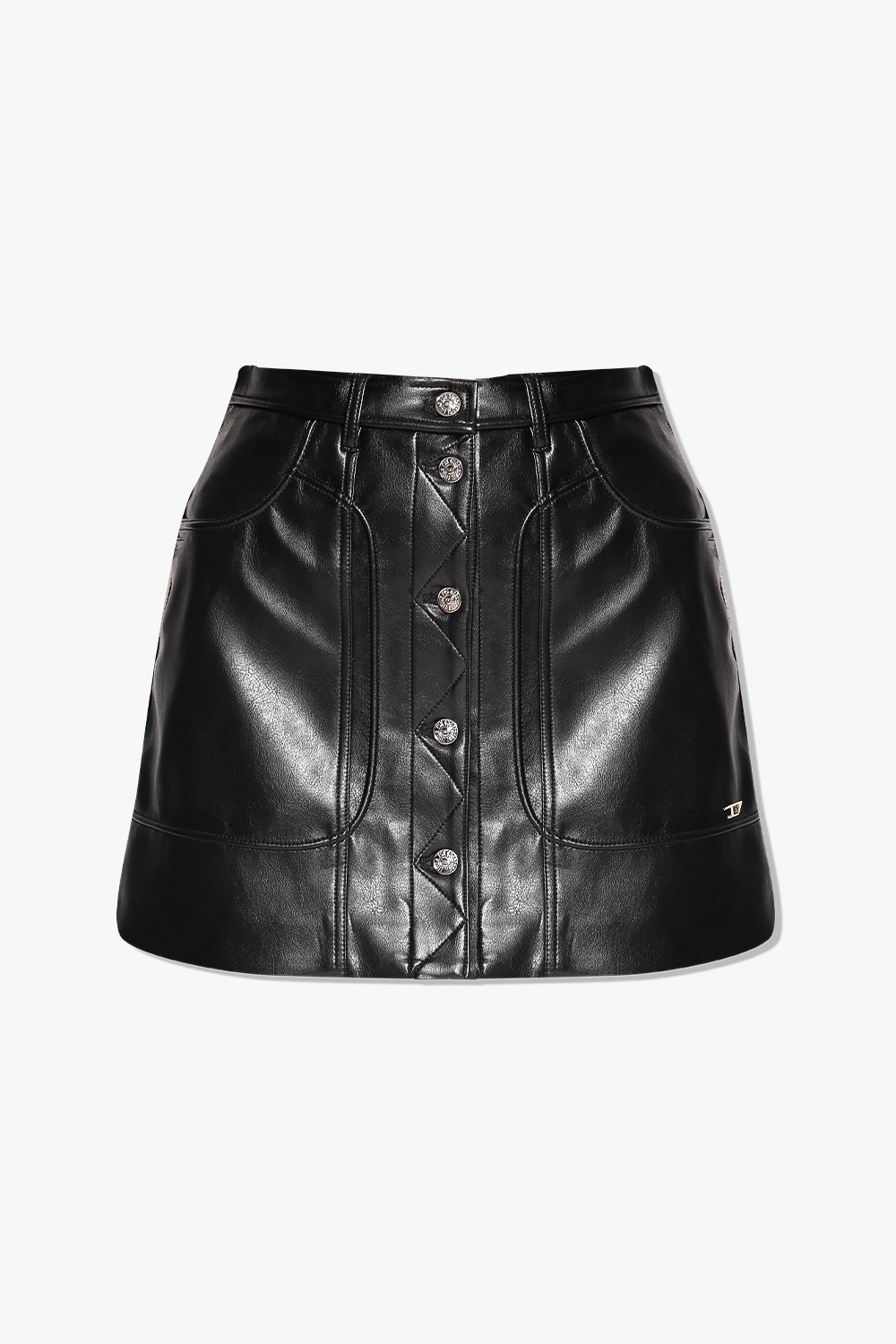 Black O AMBRA skirt Diesel Vitkac Canada